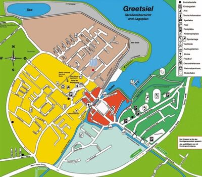 Zentrale Lage, in der Nähe des Hafen und des Abenteuerspielplatzes