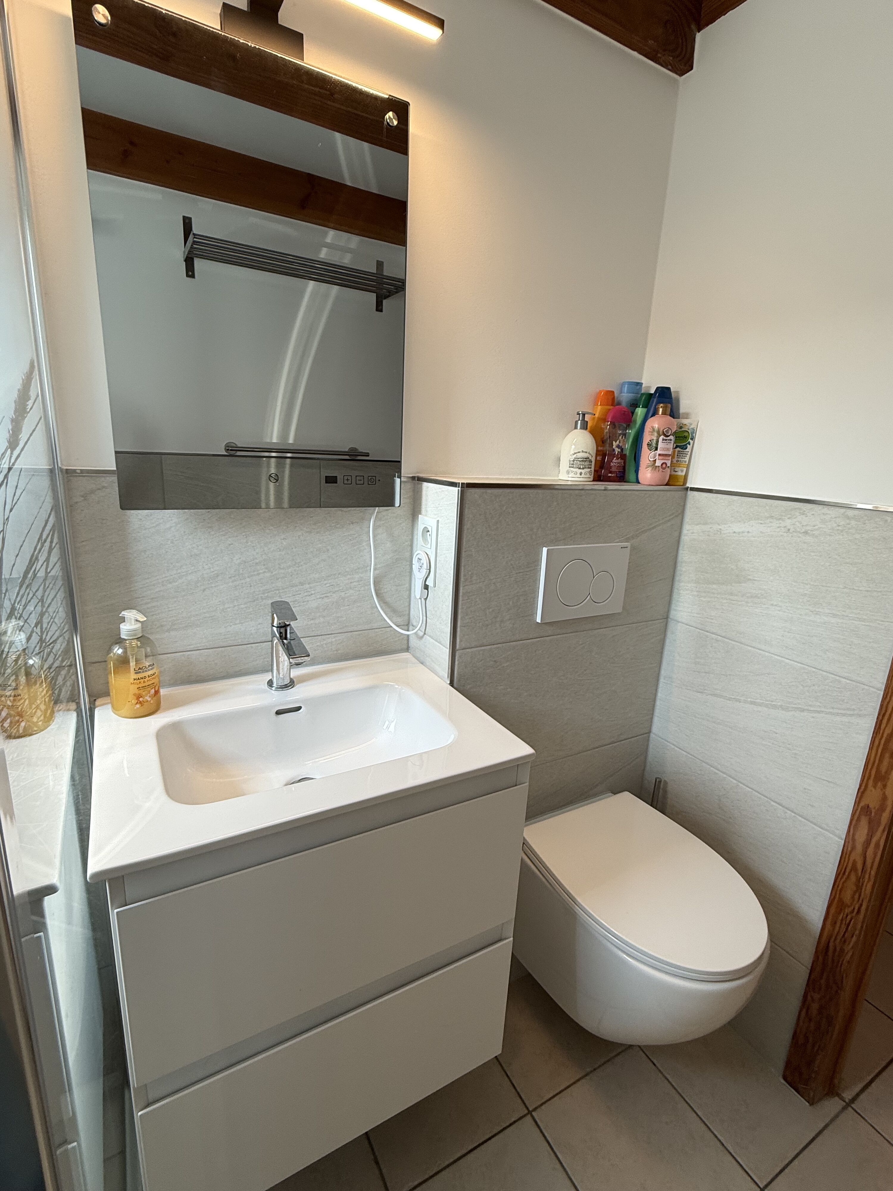 Praktisches Badezimmer
