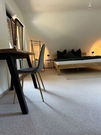 Schlafzimmer - Zugang zur Dachterrasse