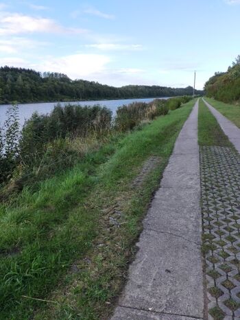Die Spurbahn am Nord-Ostsee-Kanal