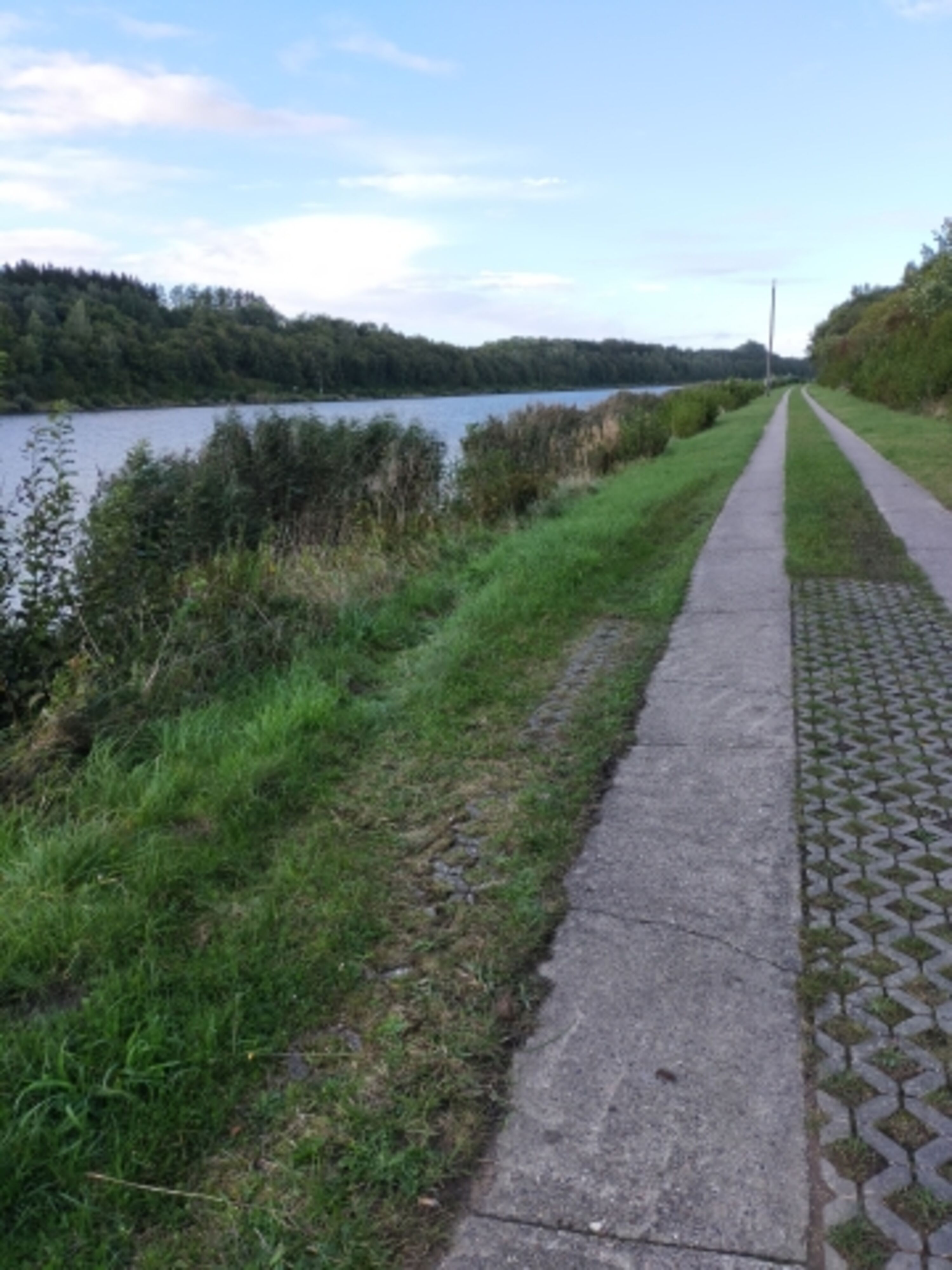 Die Spurbahn am Nord-Ostsee-Kanal