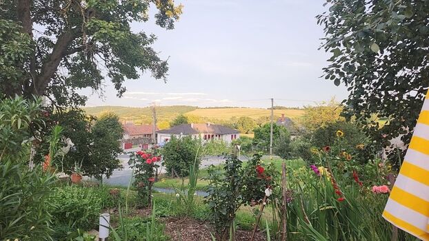 Aussicht auf Terrasse