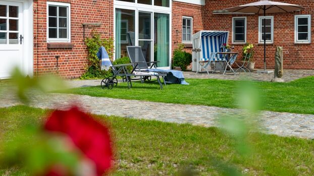 Außenbereich der Wattoase 