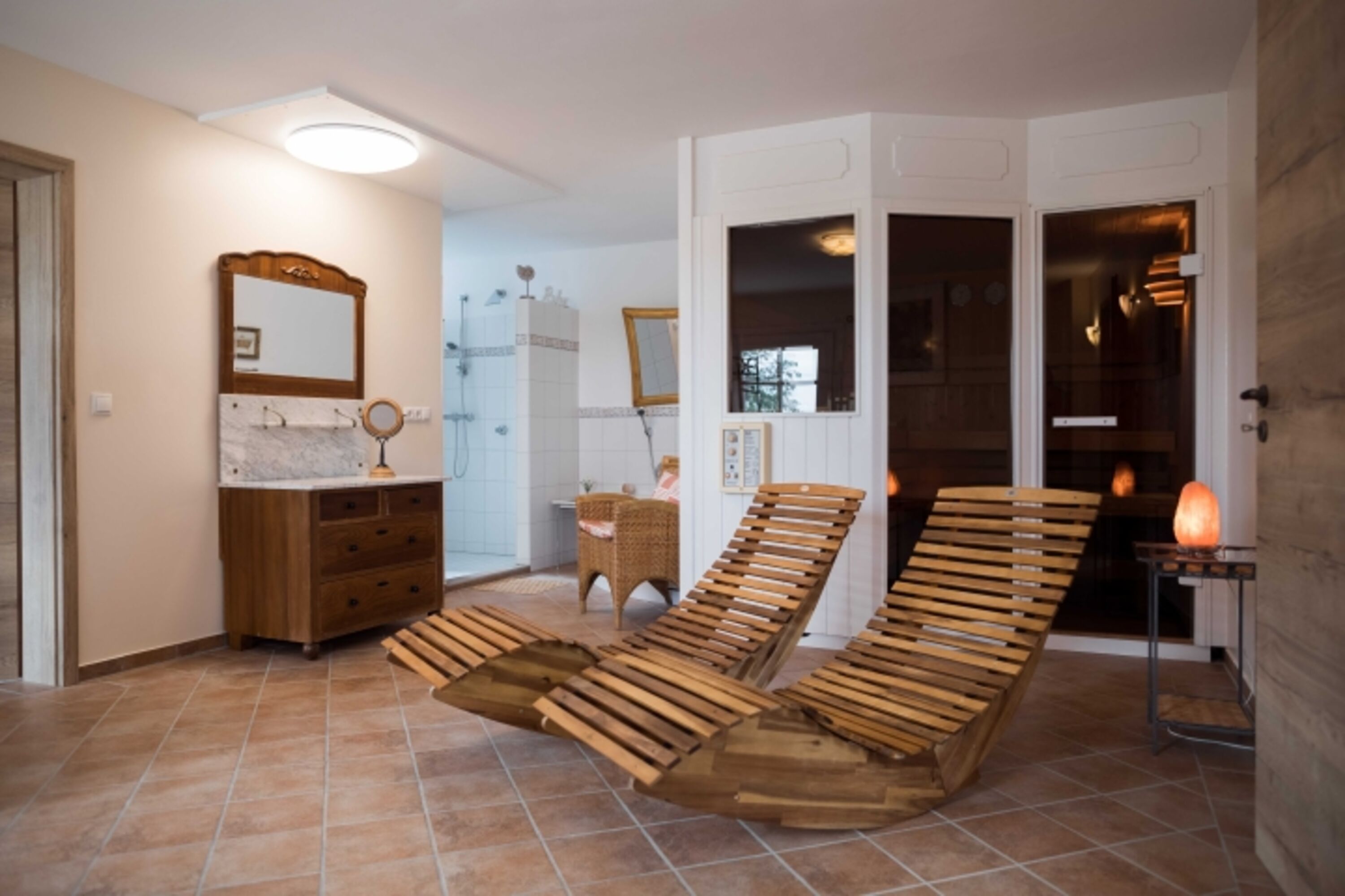 Wellnessbereich in der Wattoase