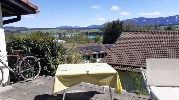 tolle windgeschützte Terrasse