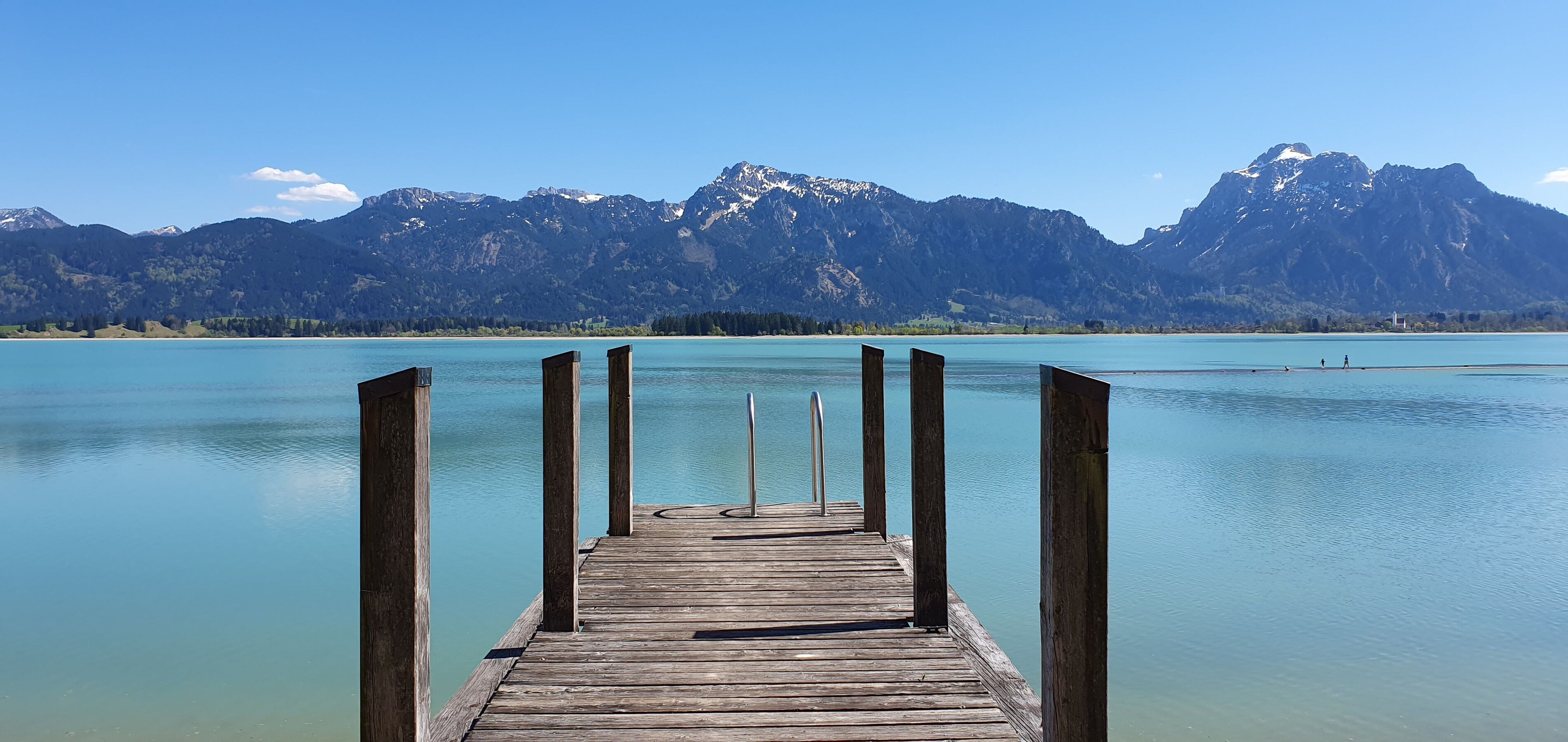 am wunderschönen Forggensee