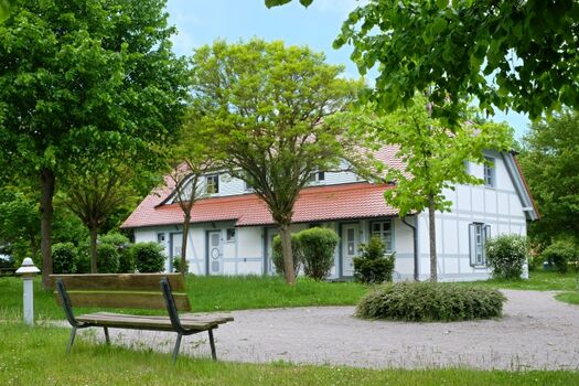 Ansicht des Hauses vom Innenhof aus