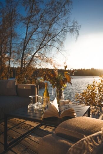 Fantastsicher Seeblick von der Terrasse