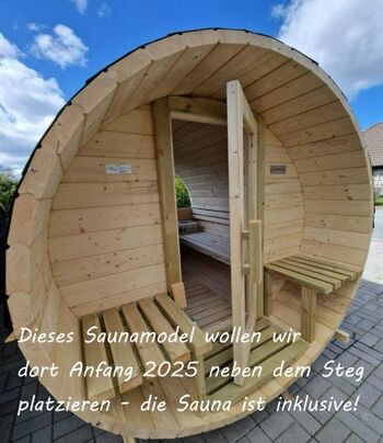 Die Sauna des Ferienhauses ist ab 2025 inklusive