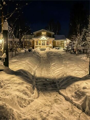 Durch die Lage im Hochland von Småland haben wir eine der besten Schneewahrscheinlichkeiten in Südschweden