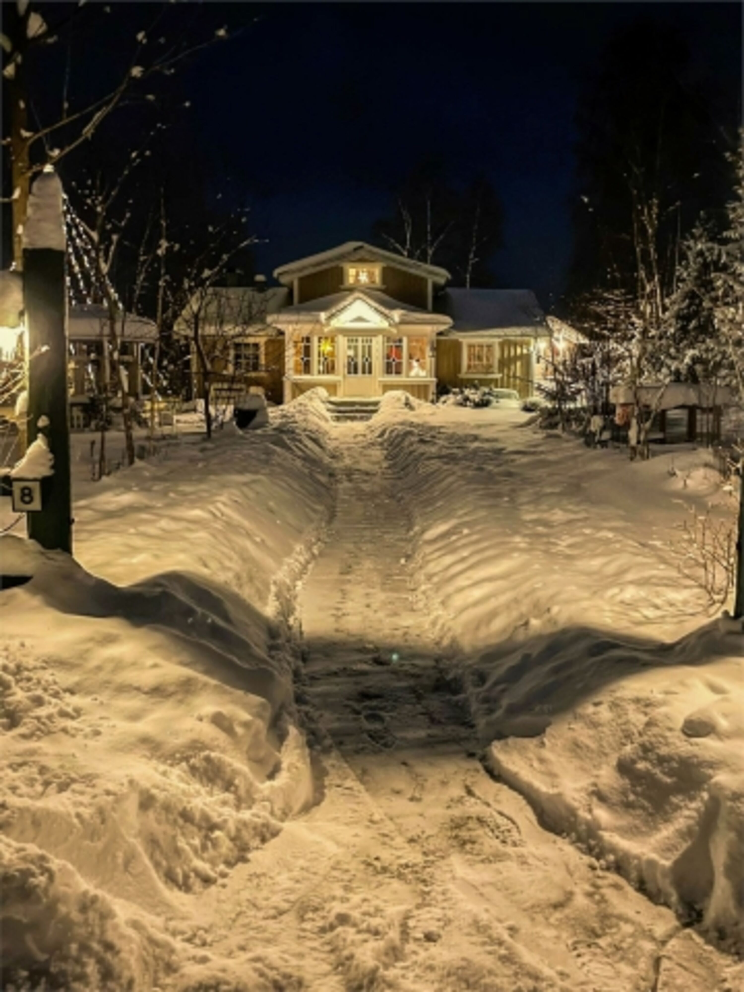 Durch die Lage im Hochland von Småland haben wir eine der besten Schneewahrscheinlichkeiten in Südschweden