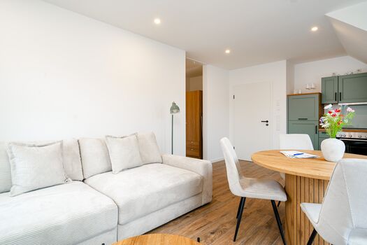 Gemütliche Sofa-Ecke