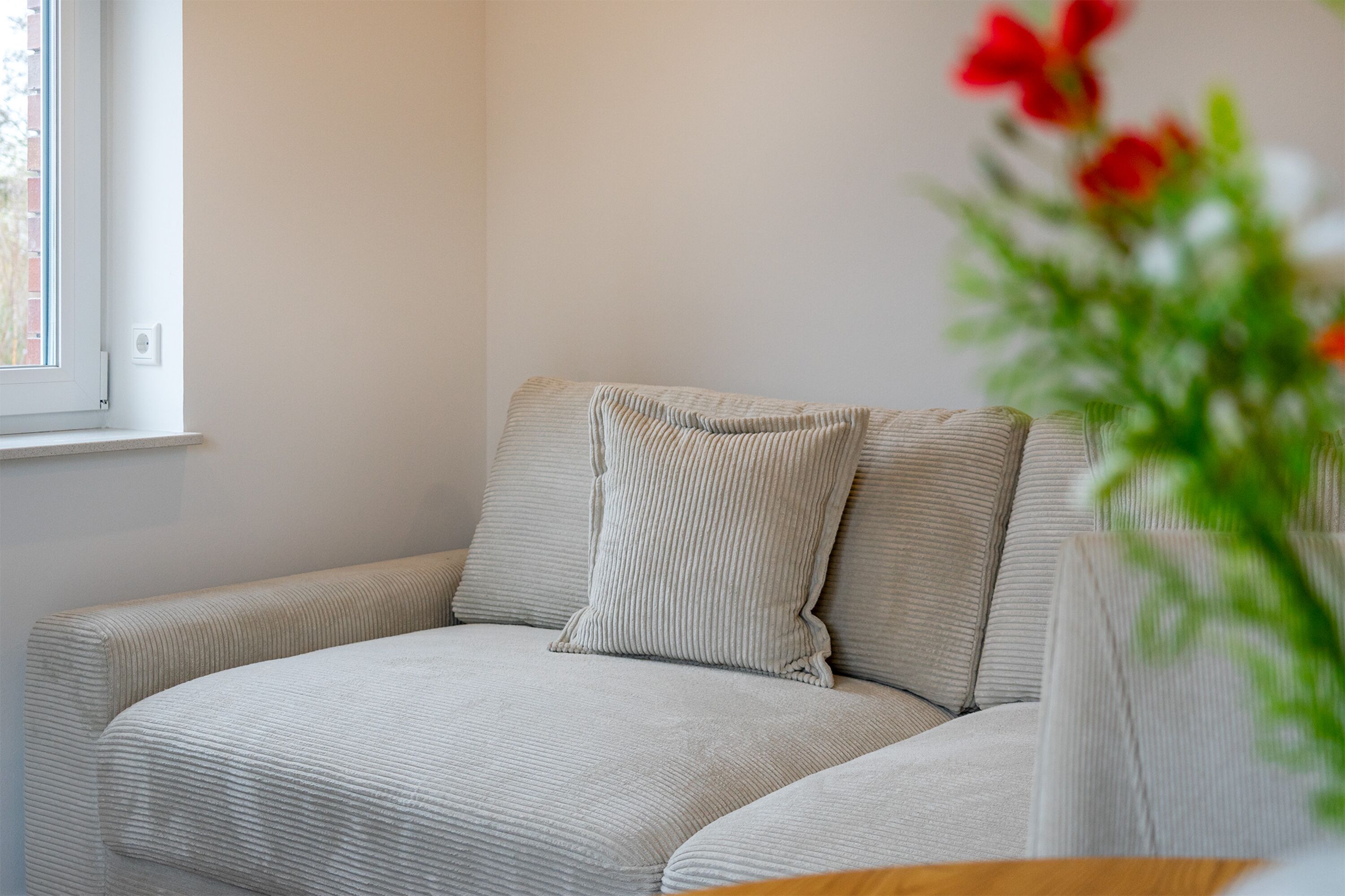 Gemütliche Sofa-Ecke