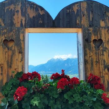 Blick auf die Dachsteingruppe © JMWänger