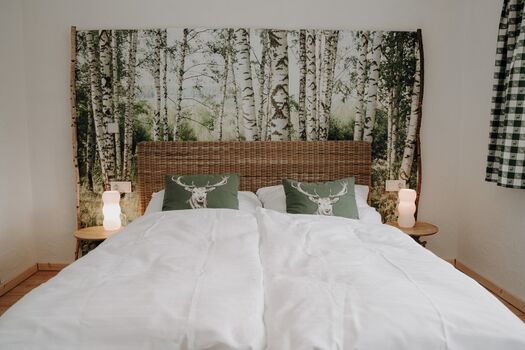 Schlafzimmer grün -© Sibel Zechmann Fotografie