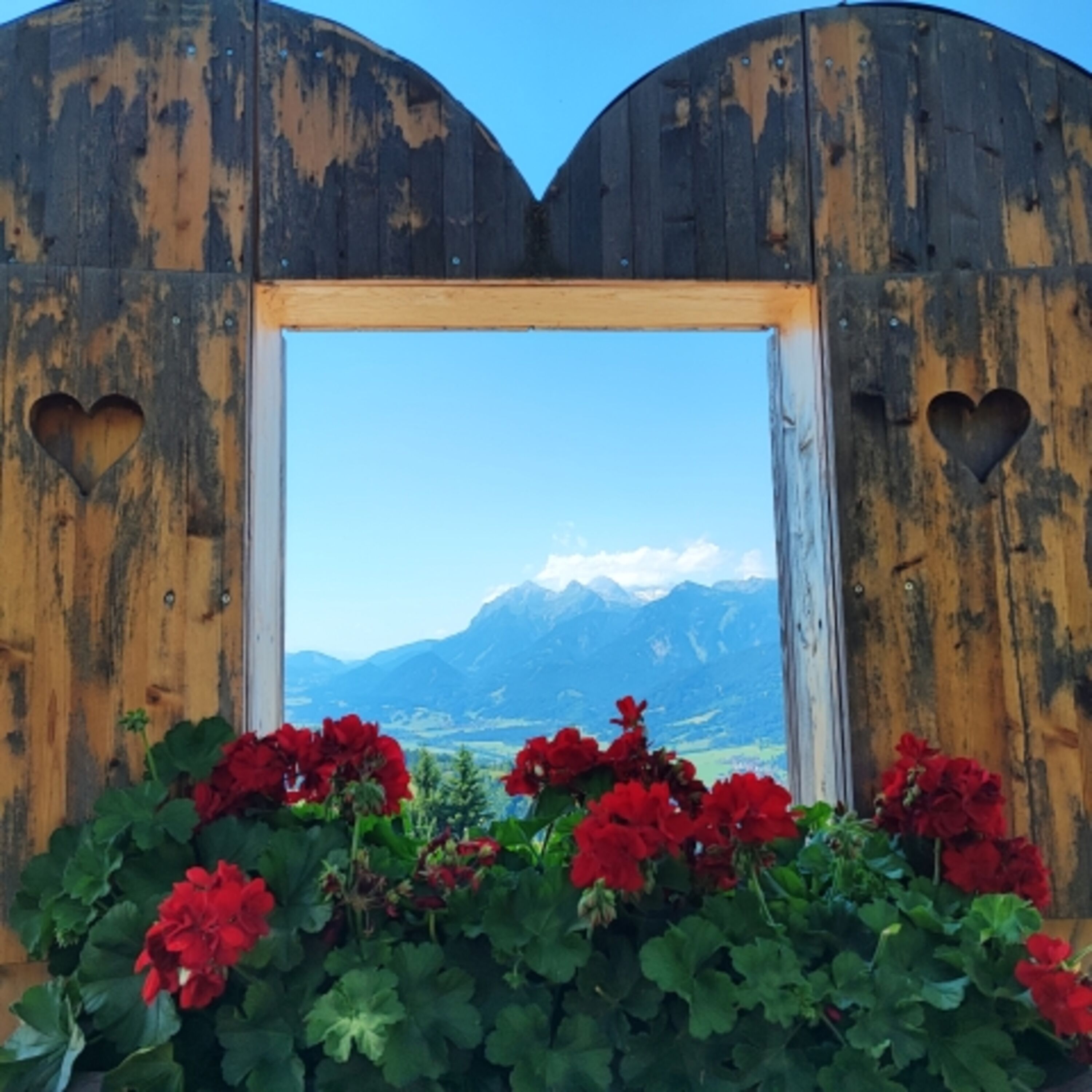 Blick auf die Dachsteingruppe © JMWänger