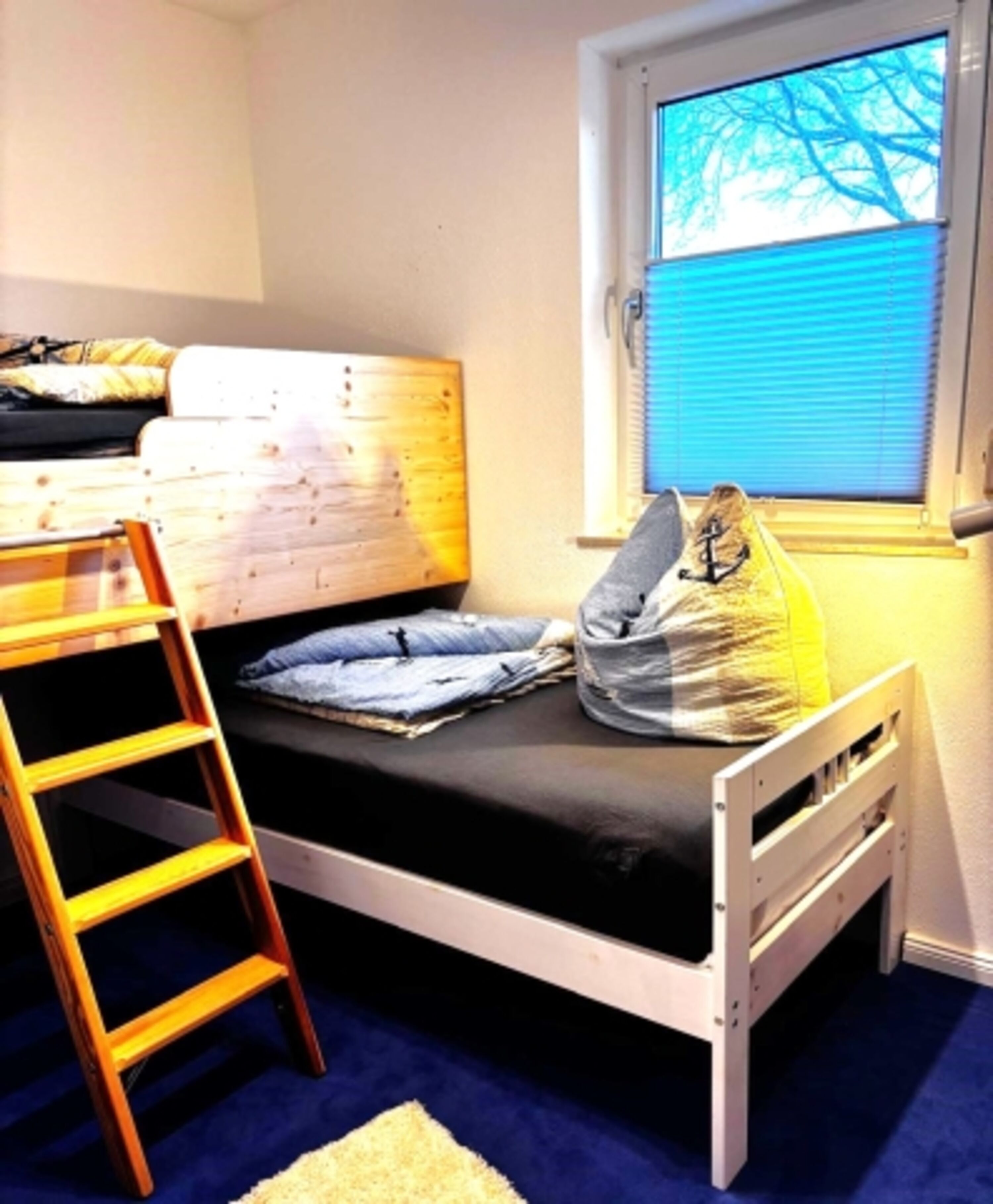 Schlafzimmer mit Stockbett