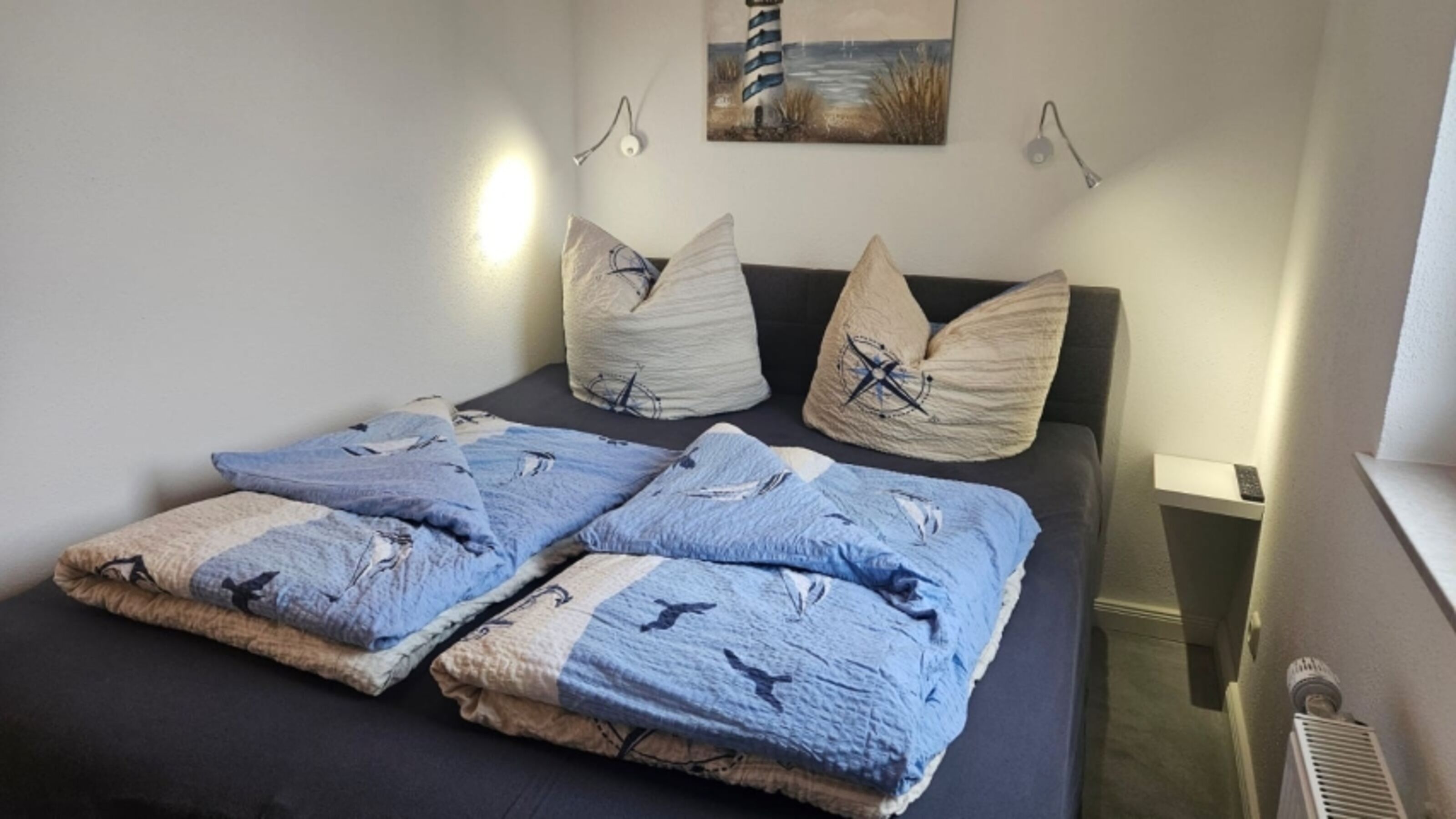 Schlafzimmer mit TV