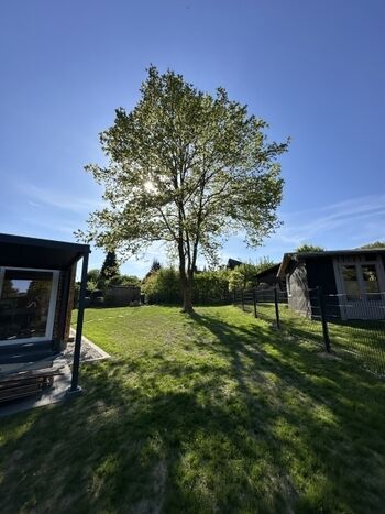 Entspannen im eigenen, knapp 680qm großen Garten