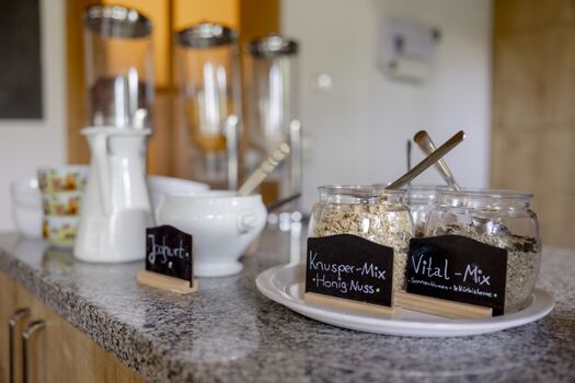 Müslibar für das Frühstück