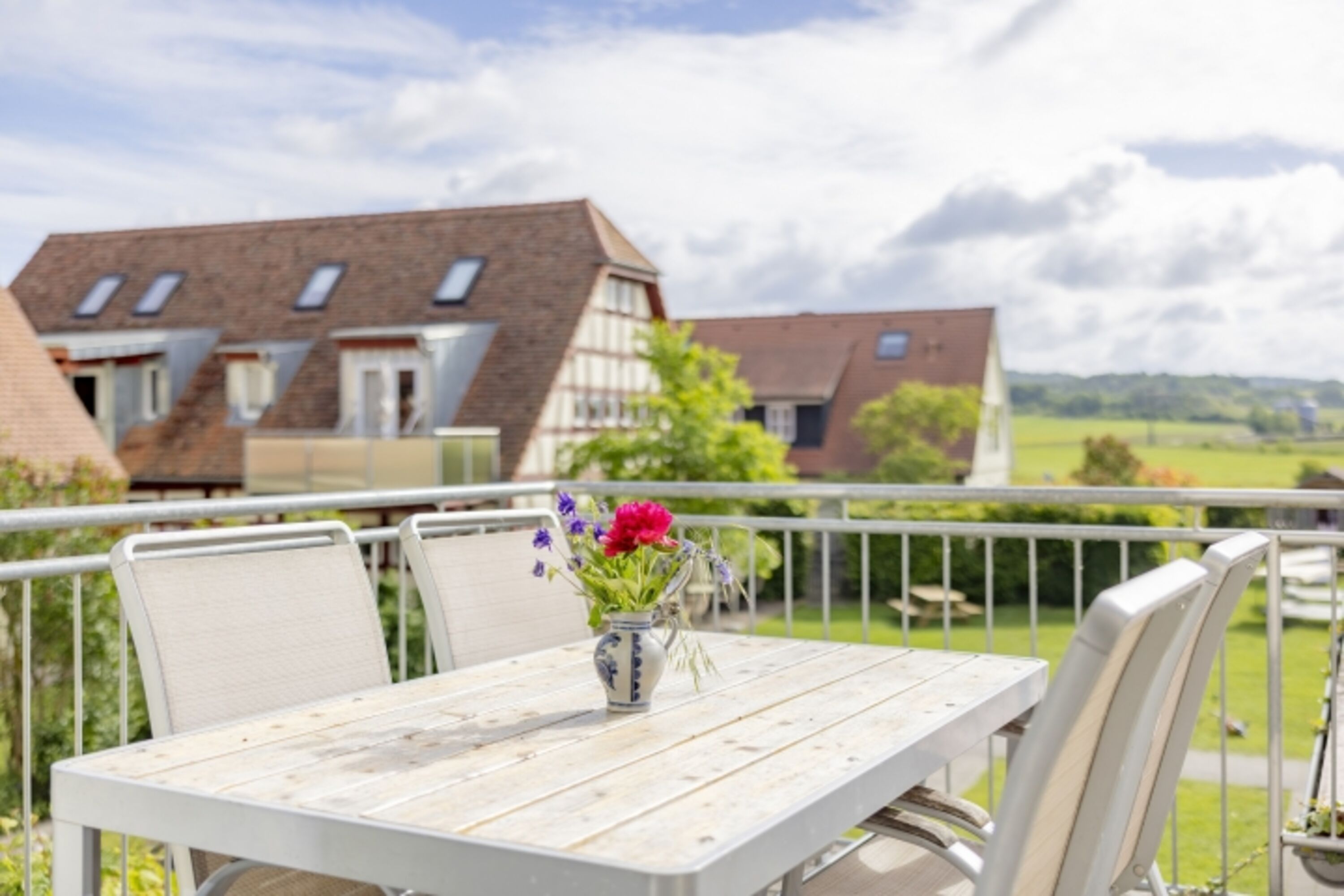 Balkon mit Aussicht