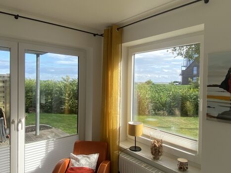 Ausblick vom Wohnzimmer