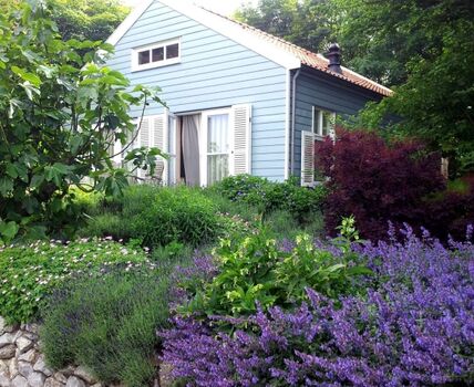 freistehendes Ferienhaus mitten in der Natur