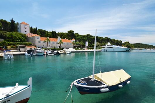 Insel Solta erreichbar mit der Fähre von Split