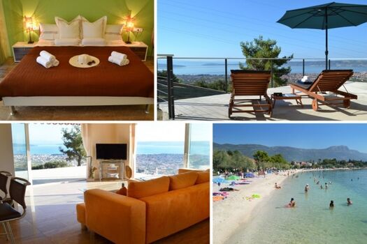 Ferienhaus LAGOONA ca.8 Minuten bis zum Ort und Strand