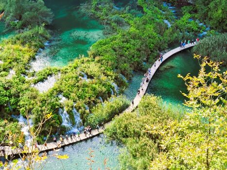 90 Minuten bis Plitvicer Seen