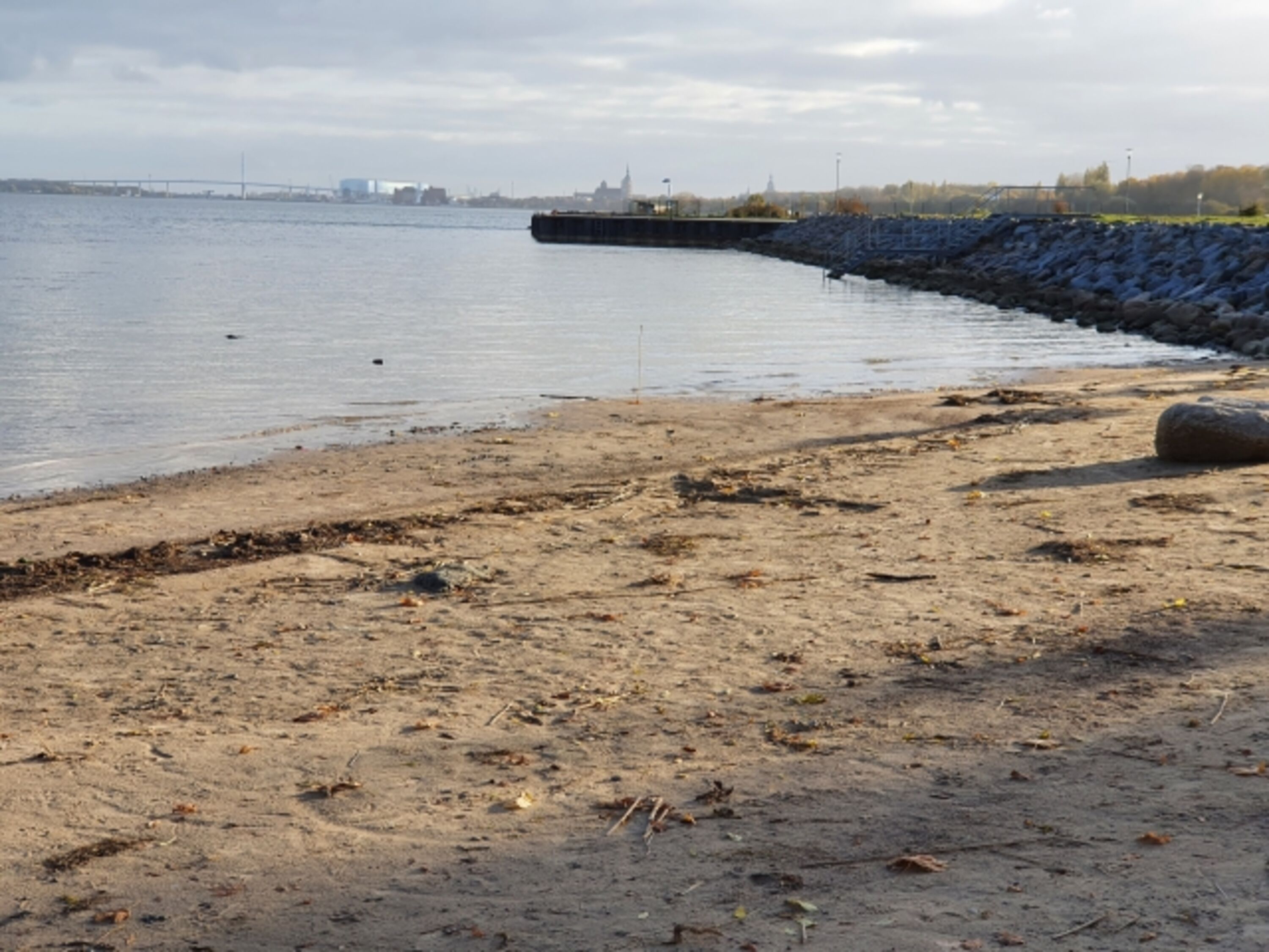 Unser kleiner Badestrand