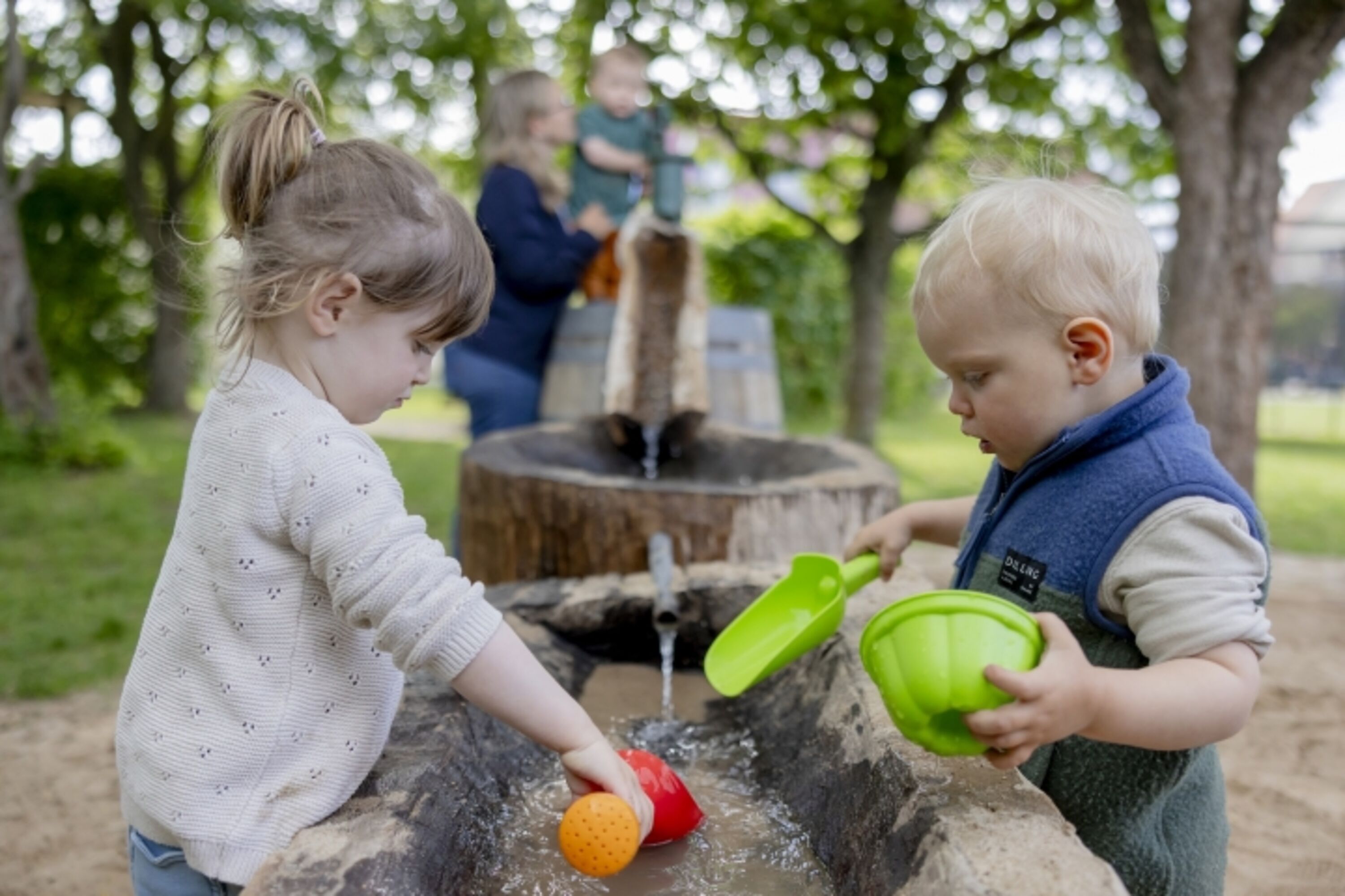 Wasserspielplatz