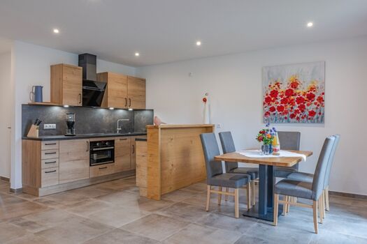 Essbereich und Küche