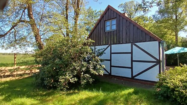 Nordseite des Hauses