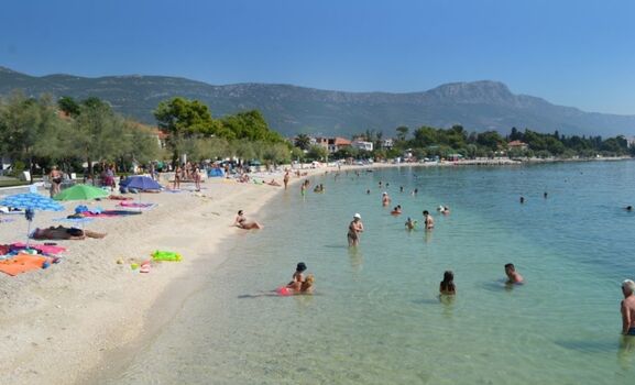 Strand 8 Minuten entfernt