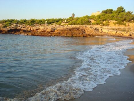 Sandbucht 1 Km vom Haus