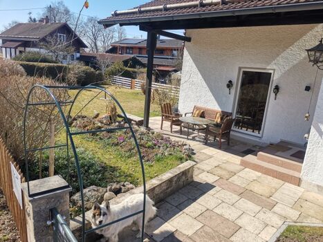 Überdachte Terrasse