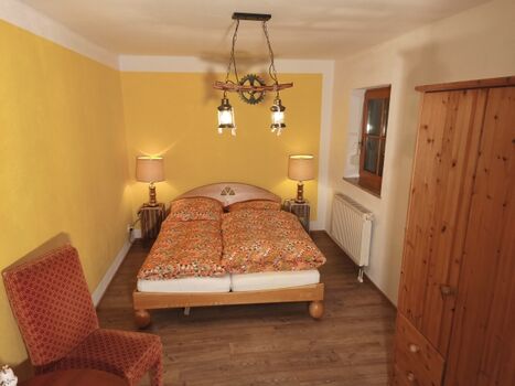 Schlafzimmer 3 mit Doppelbett