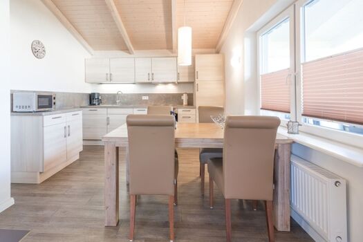 Hallig Hooge - Genießen Sie Ihr Frühstück mit Blick in den Garten 