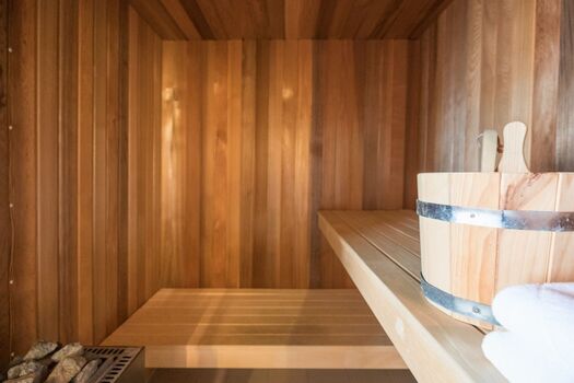 Hallig Hooge - Entspannen Sie in der hauseigenen Sauna