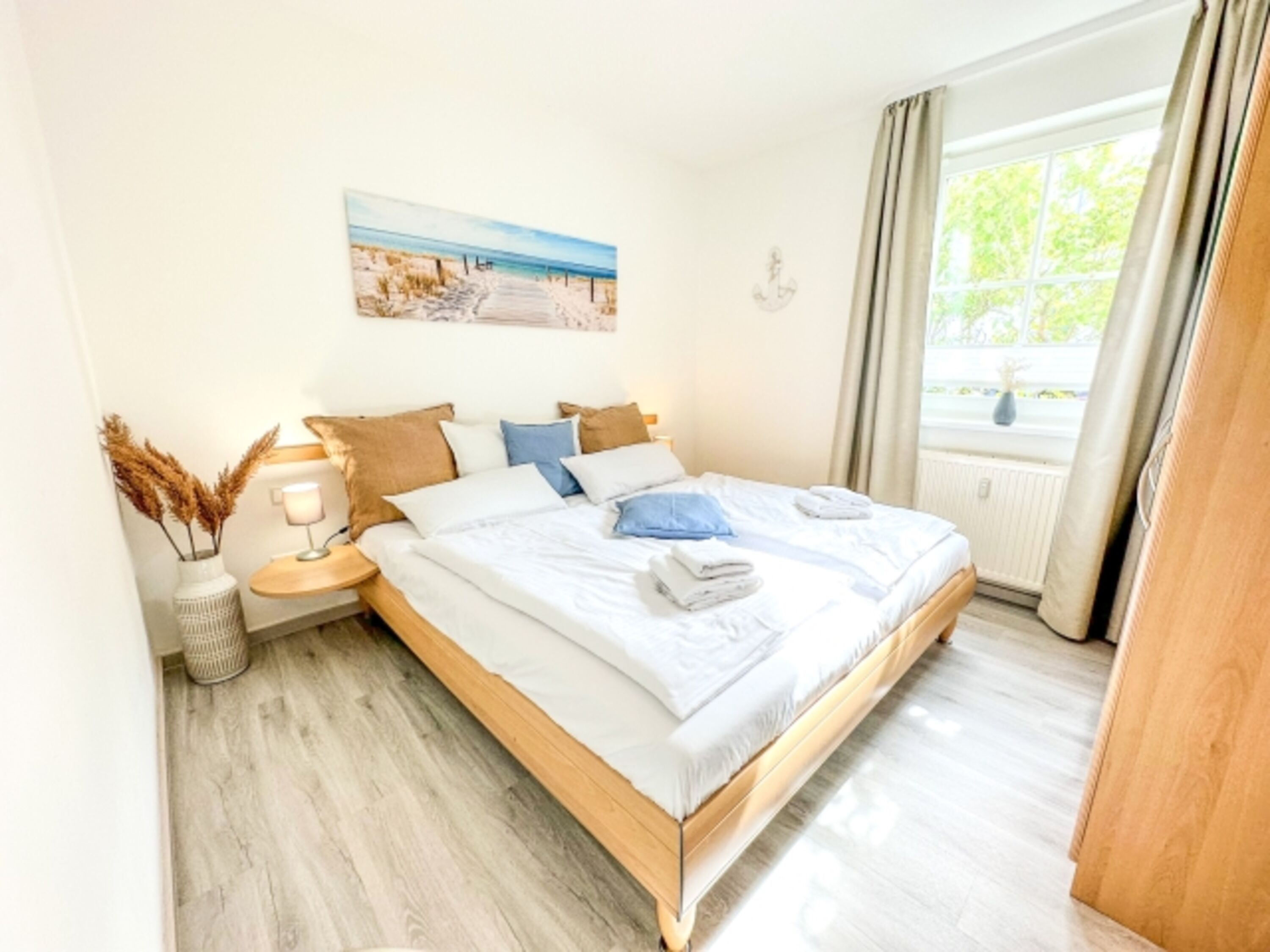 Schlafzimmer "1" präsentieren sich in neuem Glanz.