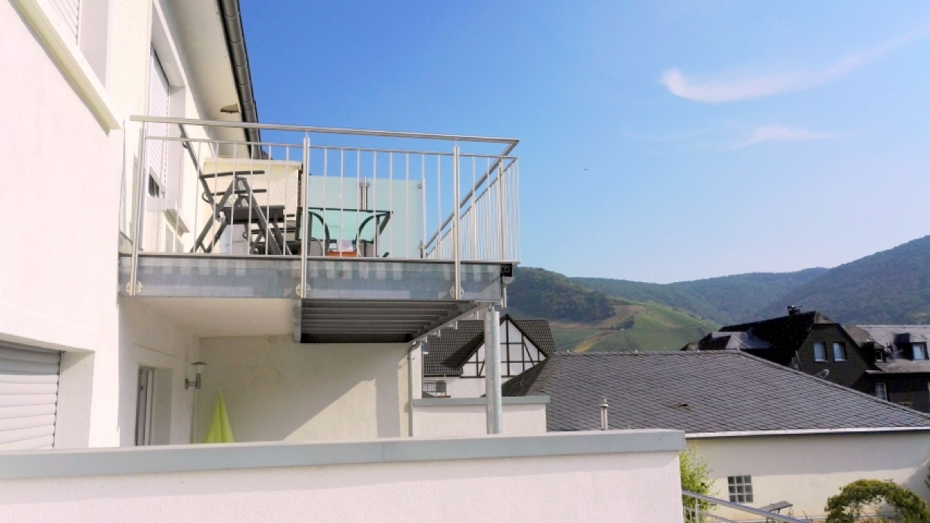 Balkon Ferienwohnung 2C