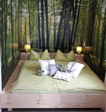 gemütliches Doppelbett