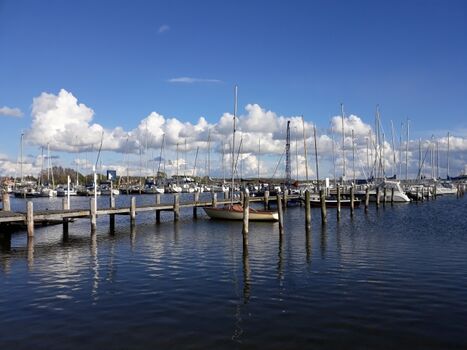 Hafen von Rerik  am Salzhaff