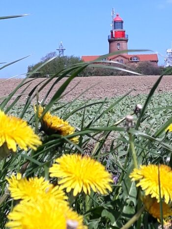 Leuchtturm von Bastorf in der Nähe