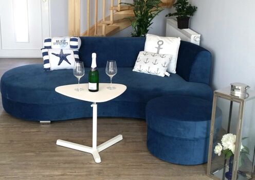 Sofa in der Wohnküche EG