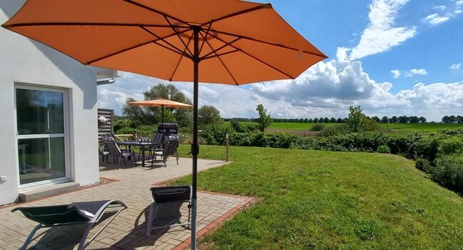 Gartenblick von der Südterrasse