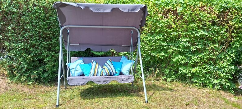  im Garten entspannen und die Seele baumeln lassen 