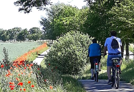 romantische Radwege um die Seen 