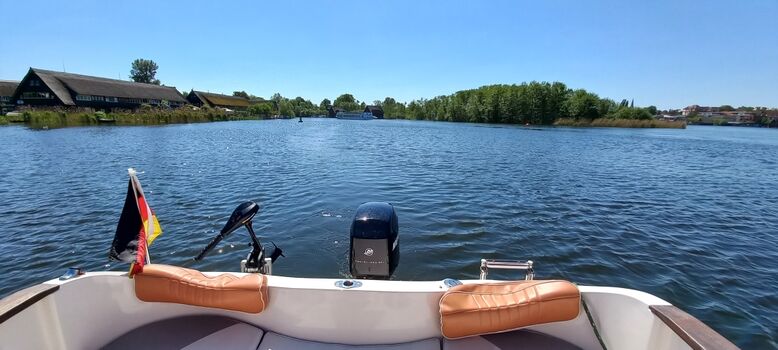 Motorboot fahren, Führerscheinfrei bis 15PS erlaubt